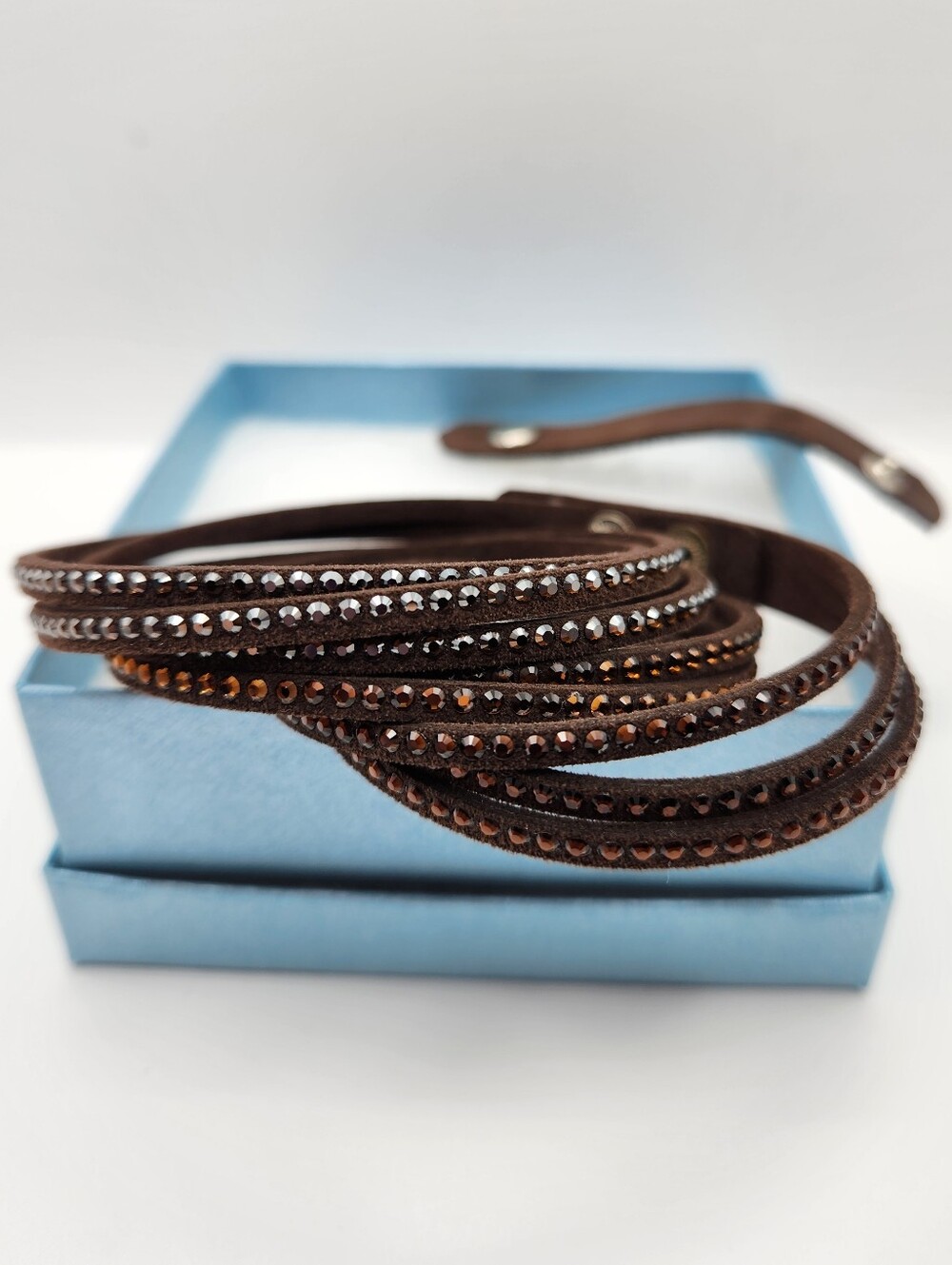 Touchstone Crystal Wrap-Star Bracelet, Coconut